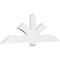 Ekena Millwork Redmond Architectural Grade PVC Gable Bracket, 72"W x 24"H x 2"D x 6"F, 8/12 Pitch GBP072X24X0206RED00 - alternate 1
